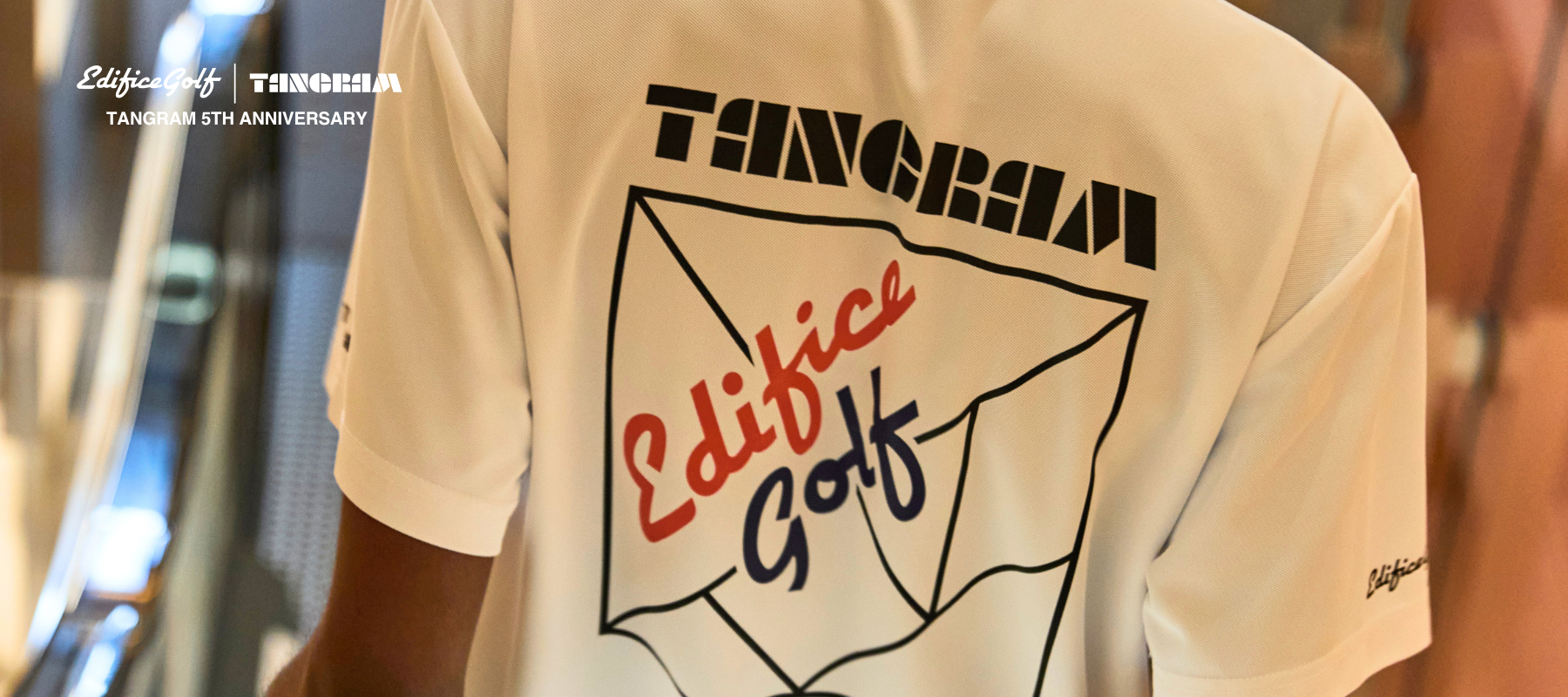 TANGRAM 5TH ANNIV. COLLABORATION with EDIFICE GOLF