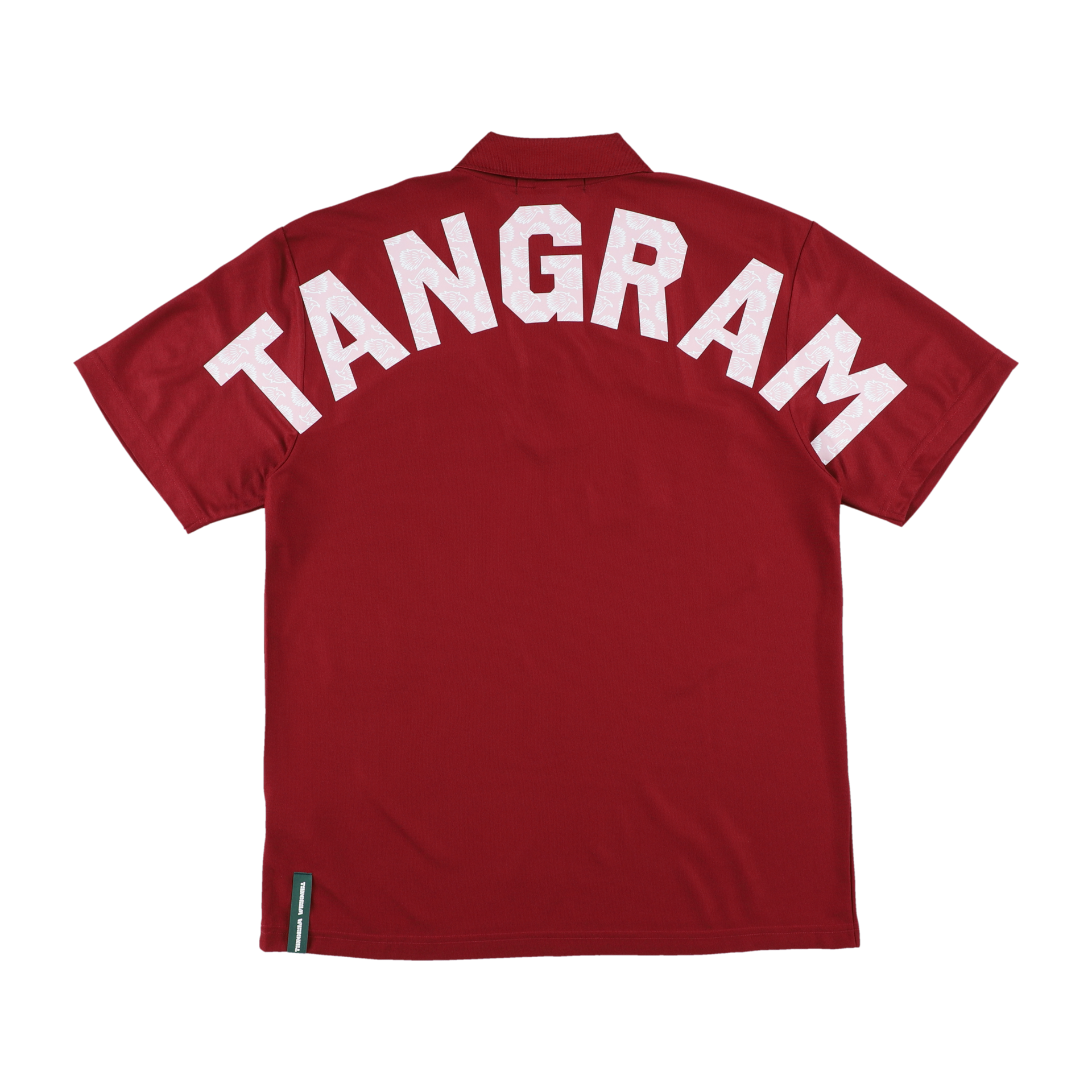 CLUBHAUS × TANGRAM ARCH HEDGEHOG POLO SHIRTS BURGUNDY TGS-MPL41 CLUBHAUS × TANGRAM ARCH HEDGEHOG POLO SHIRTS BURGUNDY TGS-MPL41