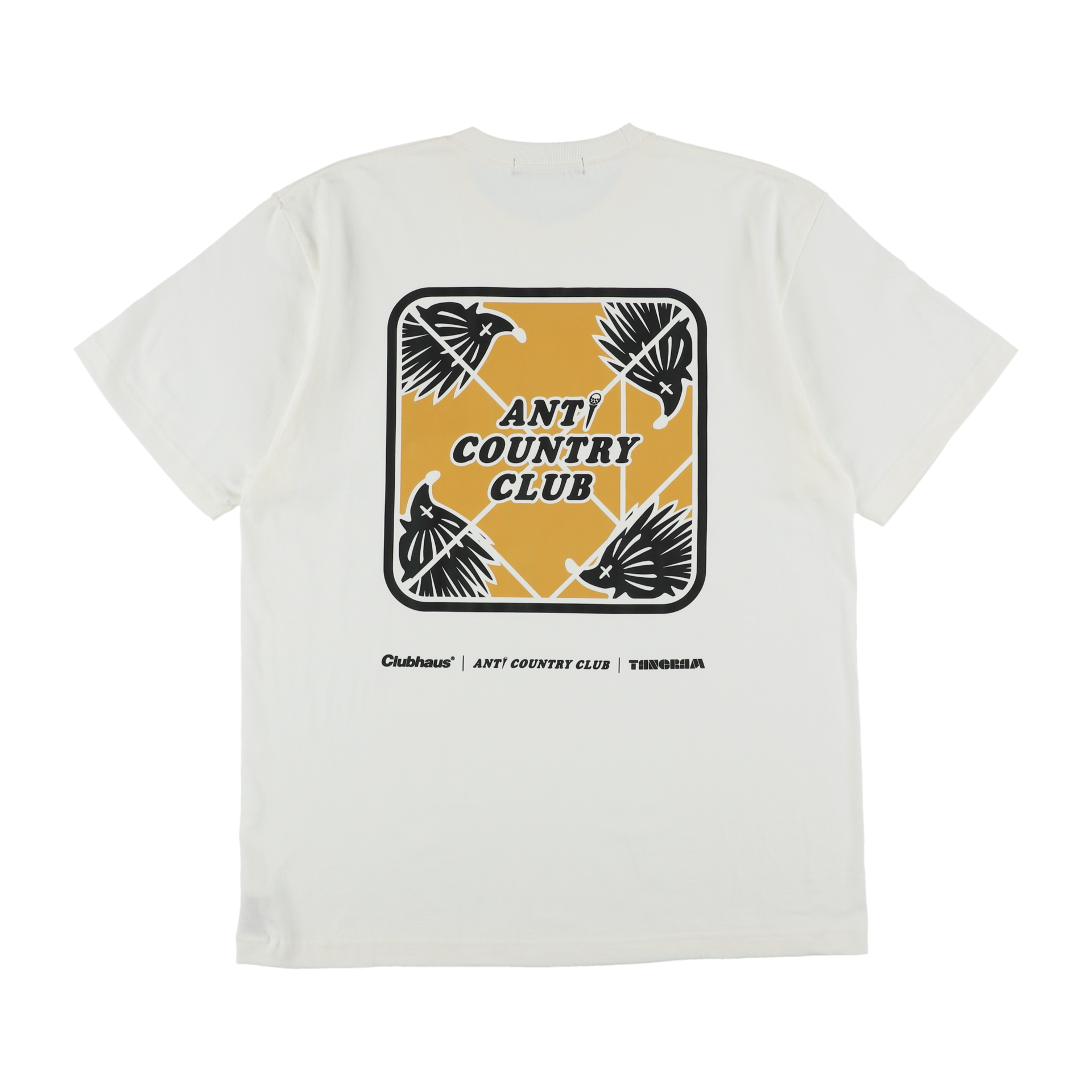CLUBHAUS × ANTi COUNTORY CLUB × TANGRAM TRIPLE LOGO