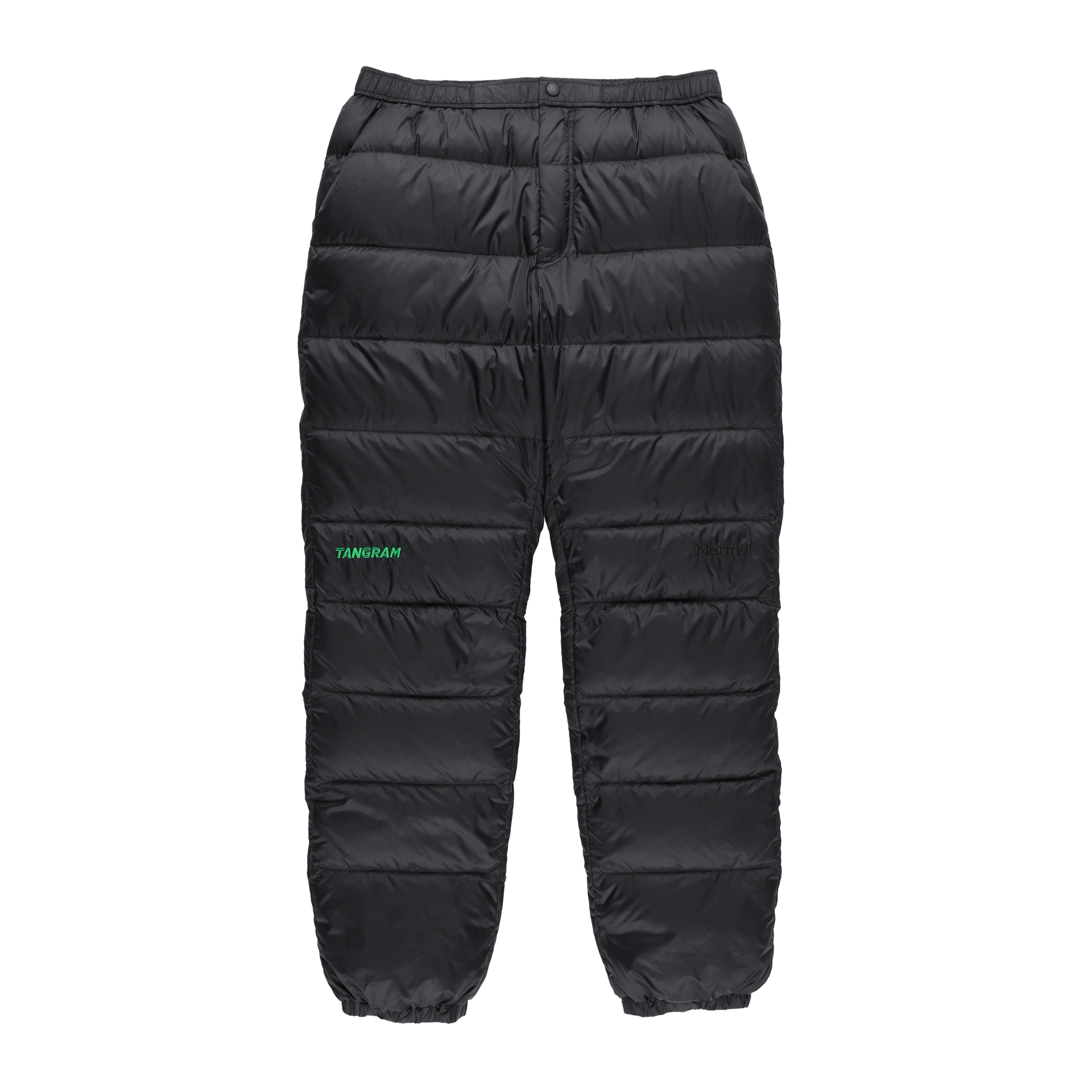 MARMOT × TANGRAM DOWN PANTS BLACK TGA-MP90