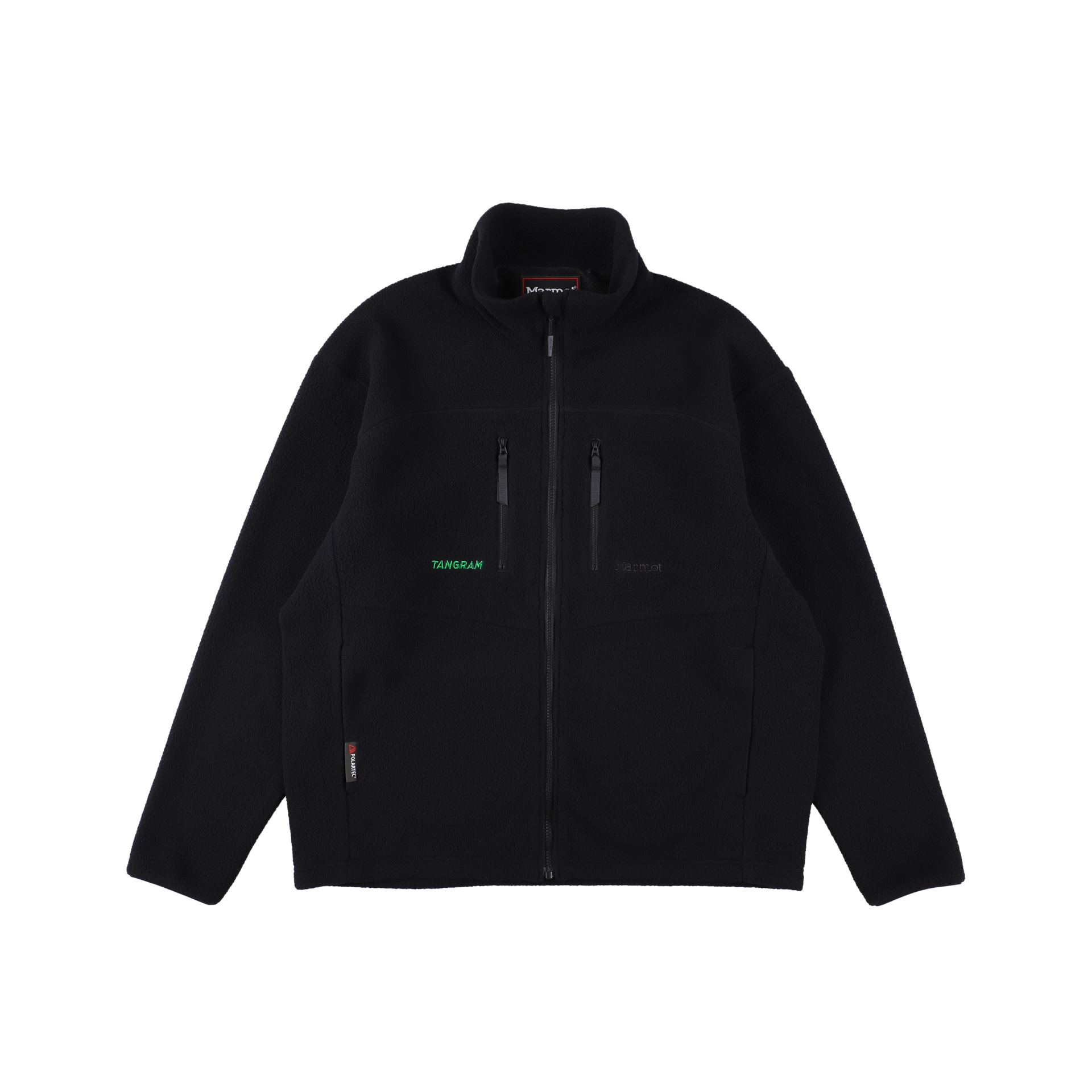 MARMOT × TANGRAM POLARTEC JACKET BLACK TGA-MB41