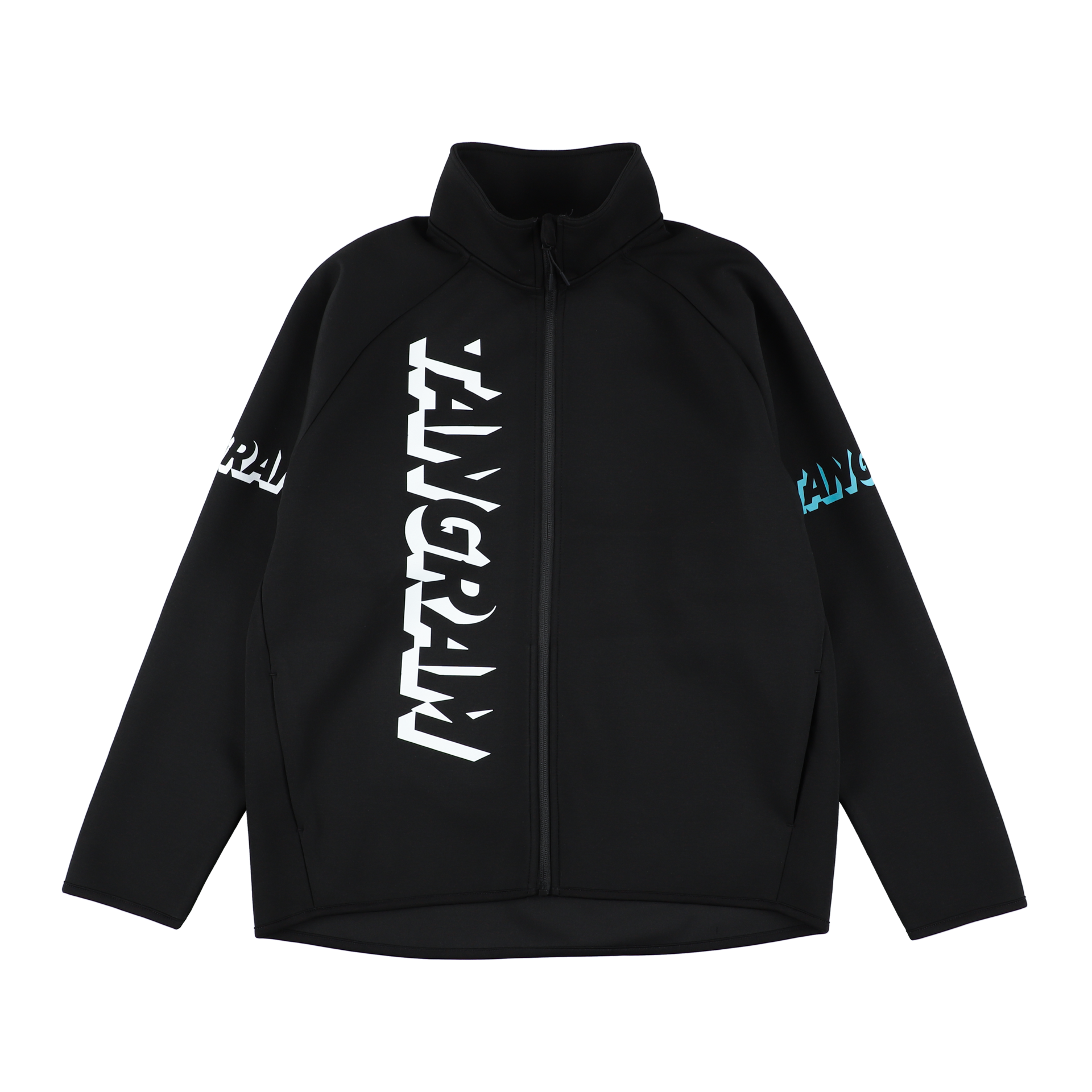 3D LOGO DOUBLE KNIT STAND JACKET BLACK TGA-MB33 – TANGRAM 3D LOGO DOUBLE KNIT STAND JACKET BLACK TGA-MB33 – TANGRAM