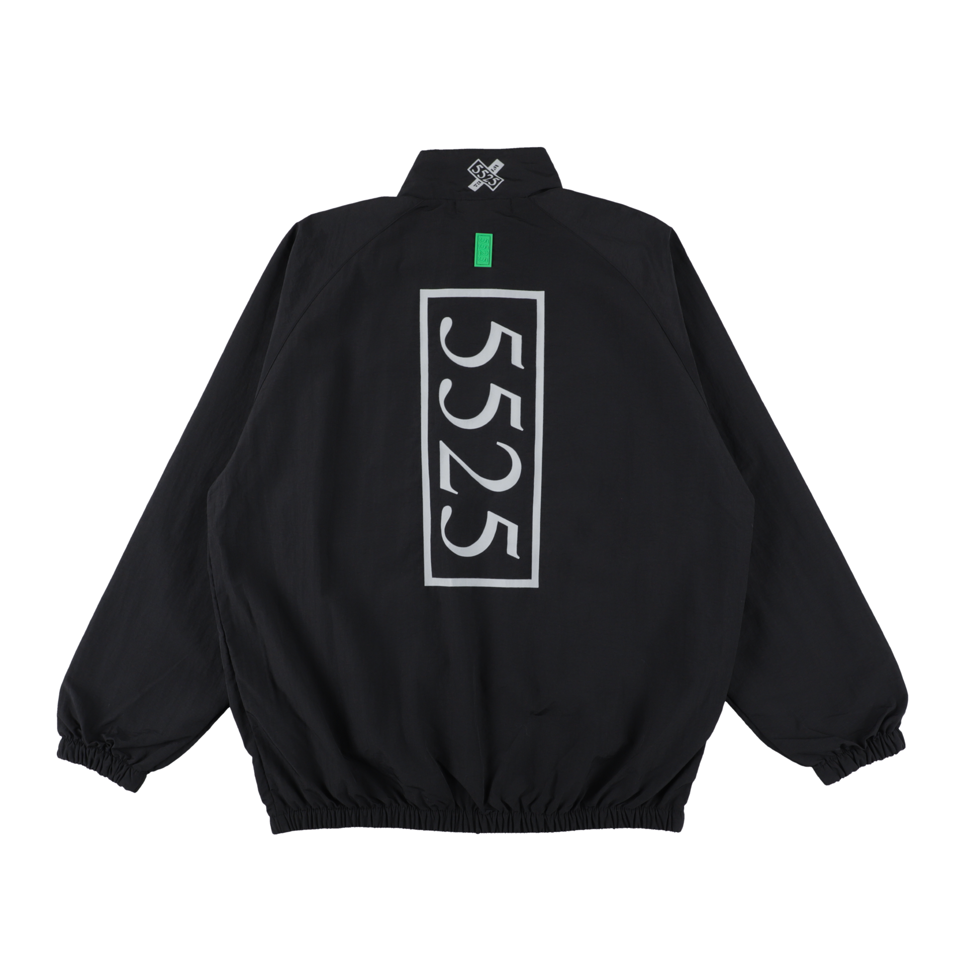 5525 × TANGRAM 5TH ANNIV. NYLON TRAINING JACKET BLACK TGS-MB36