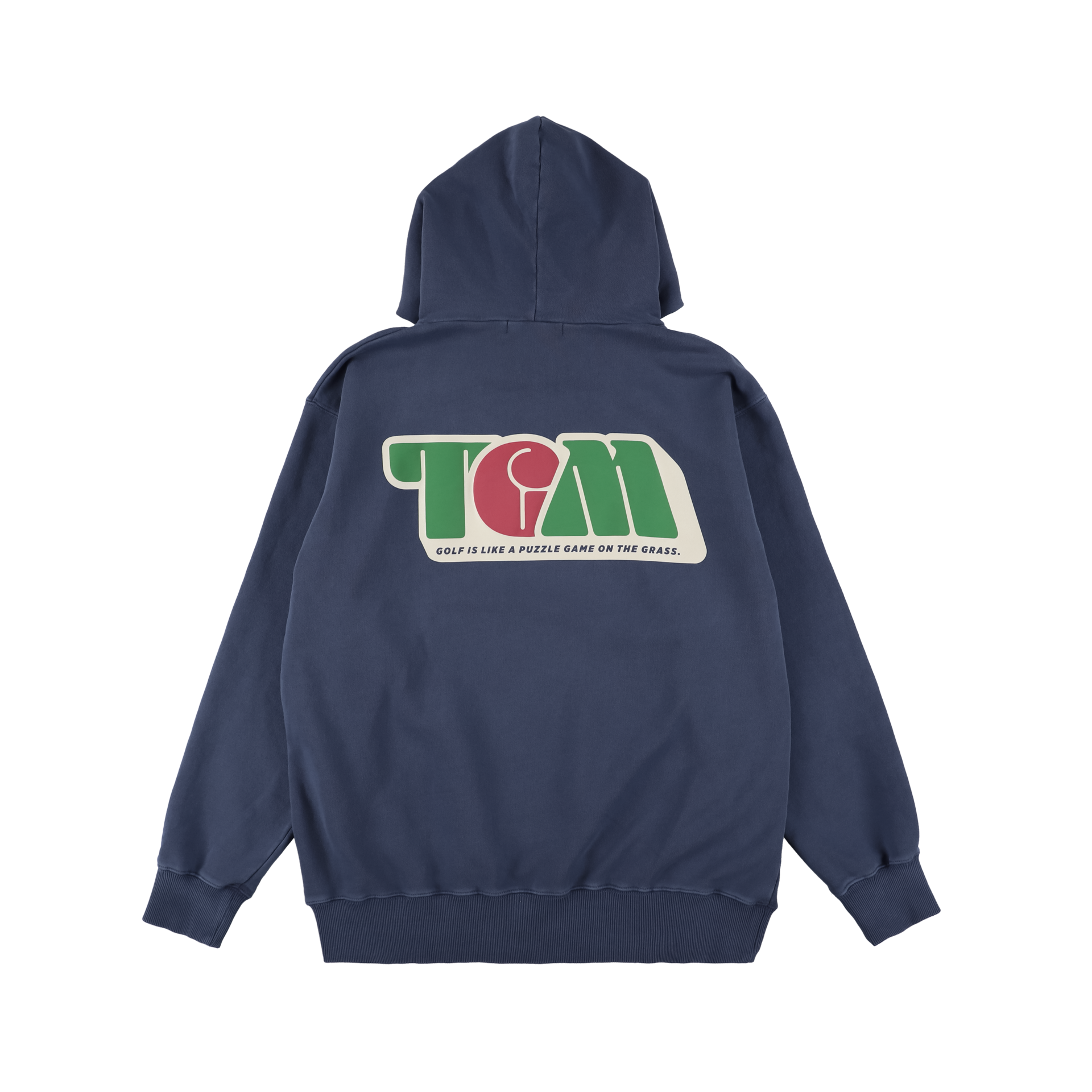 TGM PIGMENT DYE HOODIE PIGMENT NAVY TGA-MF42 – TANGRAM