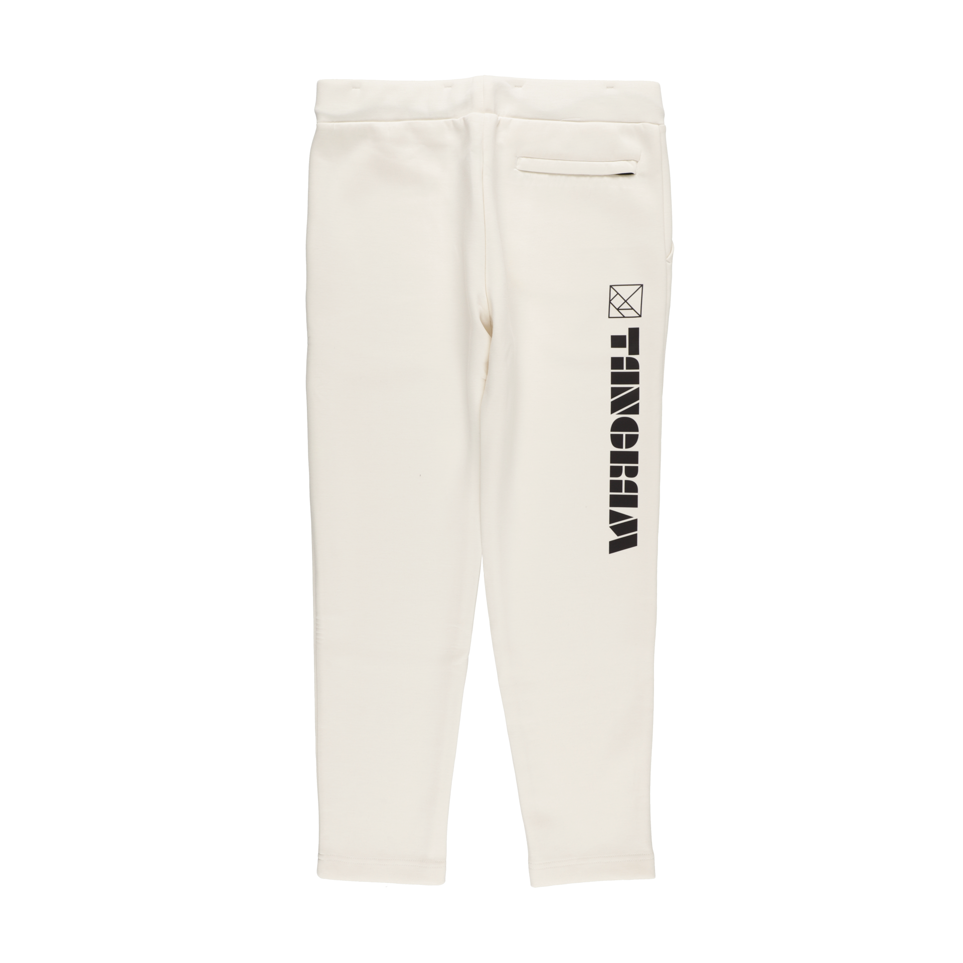 DOUBLE KNIT BASIC LOGO PANTS OFF WHITE TGA-MP102 – TANGRAM
