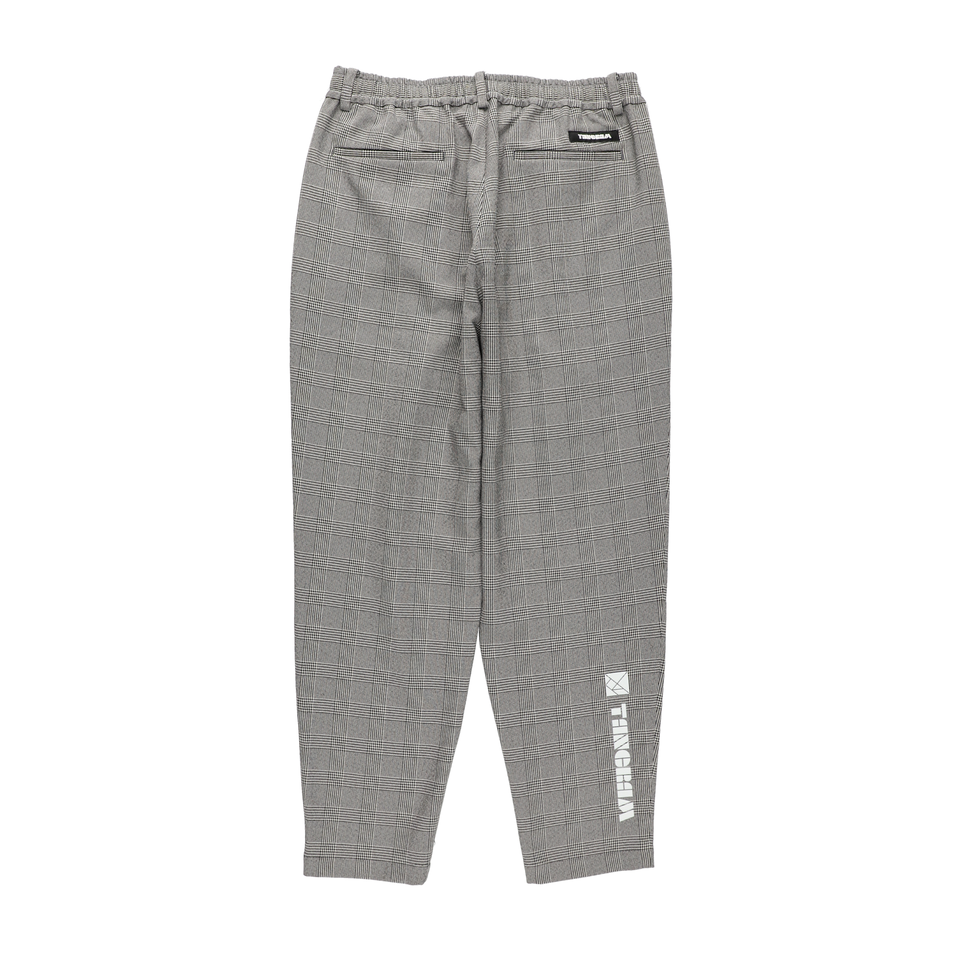 BASIC LOGO CHECK EASY PANTS GLEN CHECK TGA-MP76 – TANGRAM