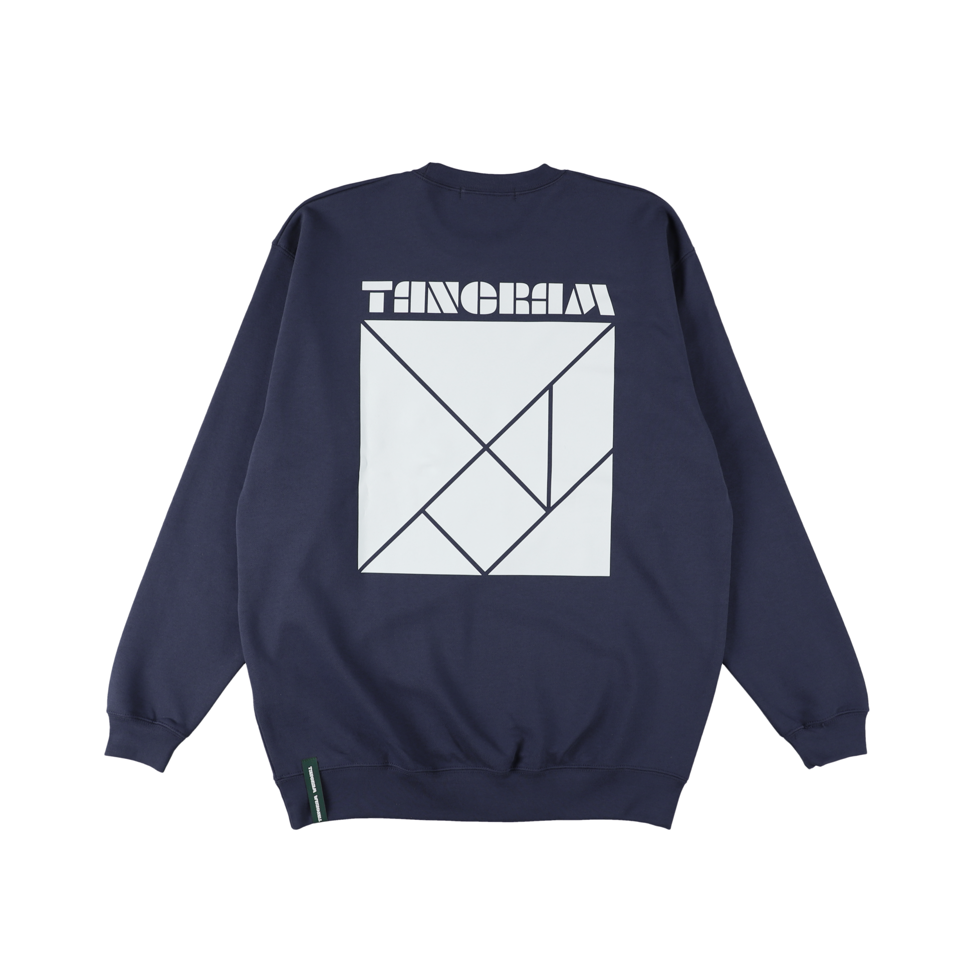 BASIC LOGO SWEAT CREW INDIGO TGA-MT95 – TANGRAM