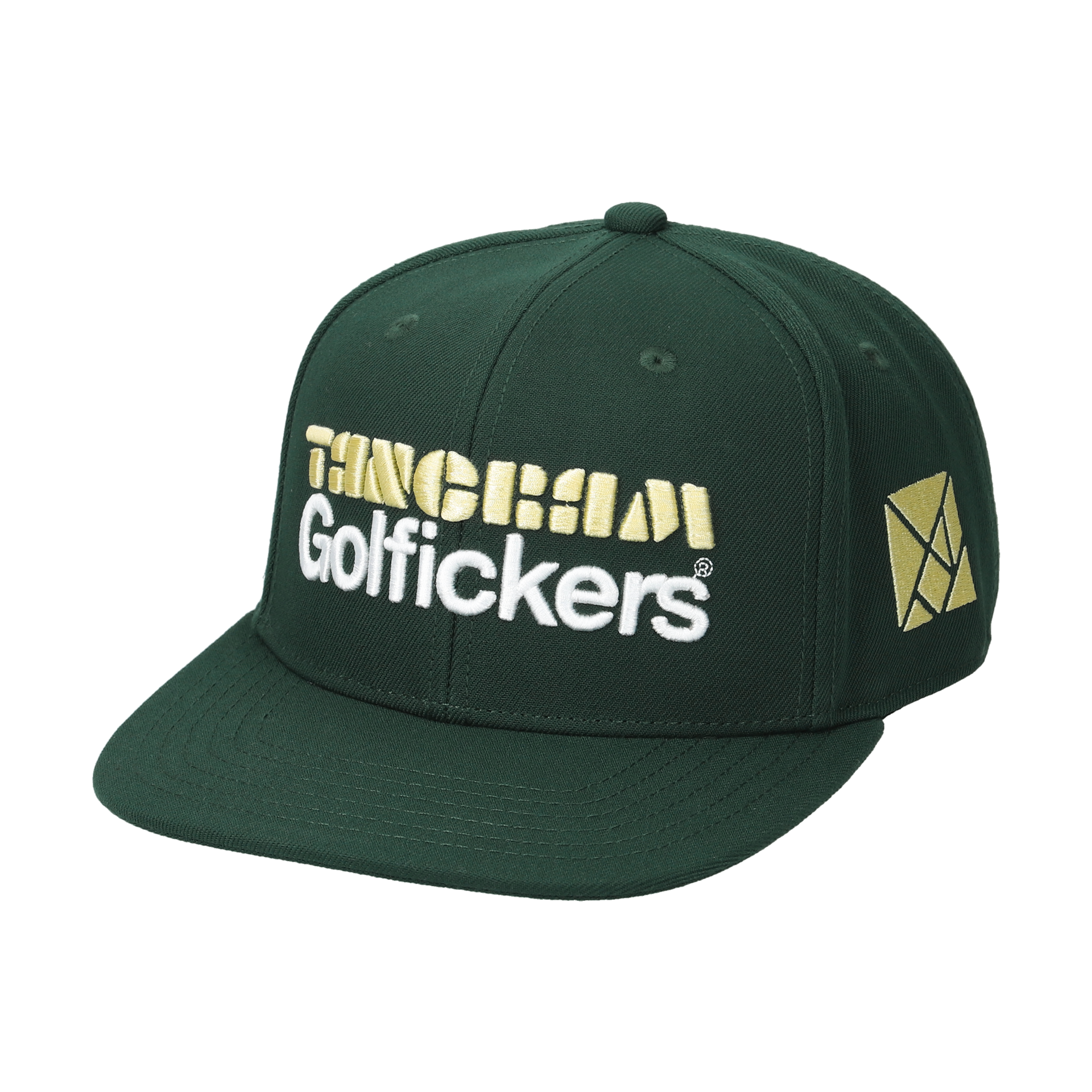 GOLFICKERS × TANGRAM CAP GREEN TGA-UCAP29