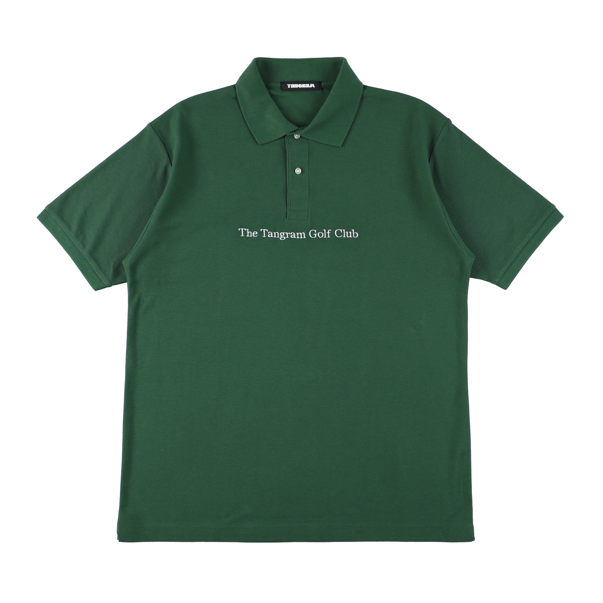 TANGRAM ゴルフ ポロシャツ 緑　Lサイズ TANGRAM ポロシャツ TANGRAM/タングラム TEAM POLO SHIRTS