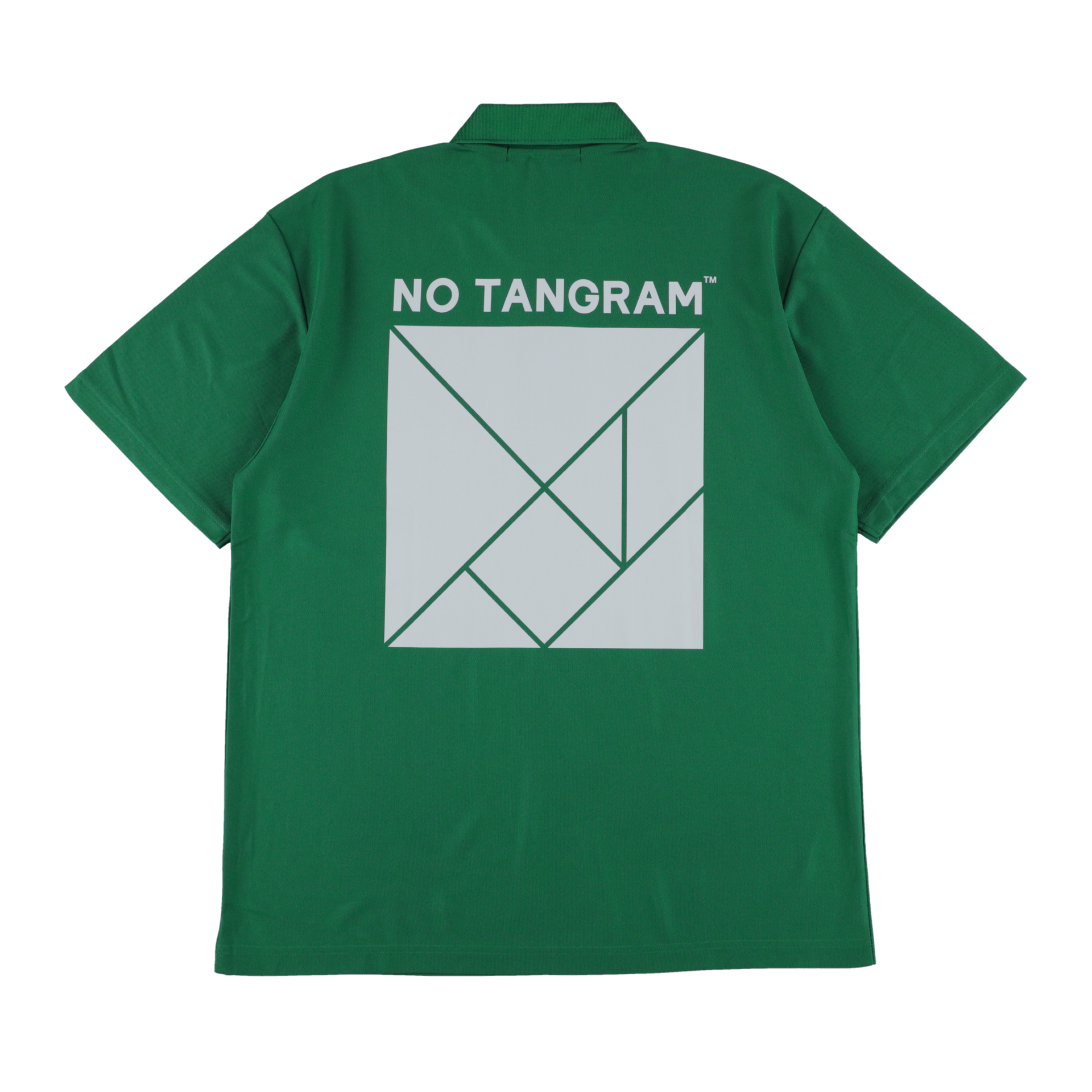 NO COFFEE × TANGRAM 5TH ANNIV. POLO SHIRTS GREEN TGS-MPL131【受注 NO COFFEE × TANGRAM 5TH ANNIV. POLO SHIRTS GREEN TGS-MPL131【受注