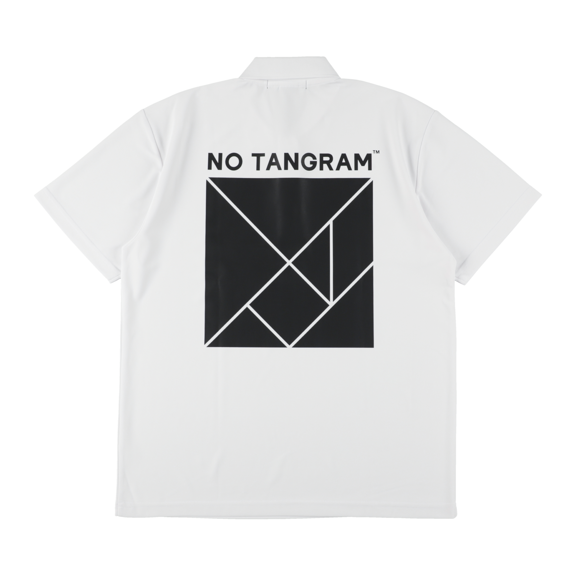 新品未使用TANGRAMシャツ NO COFFEE × TANGRAM 5TH ANNIV. POLO SHIRTS WHITE TGS-MPL131【受注