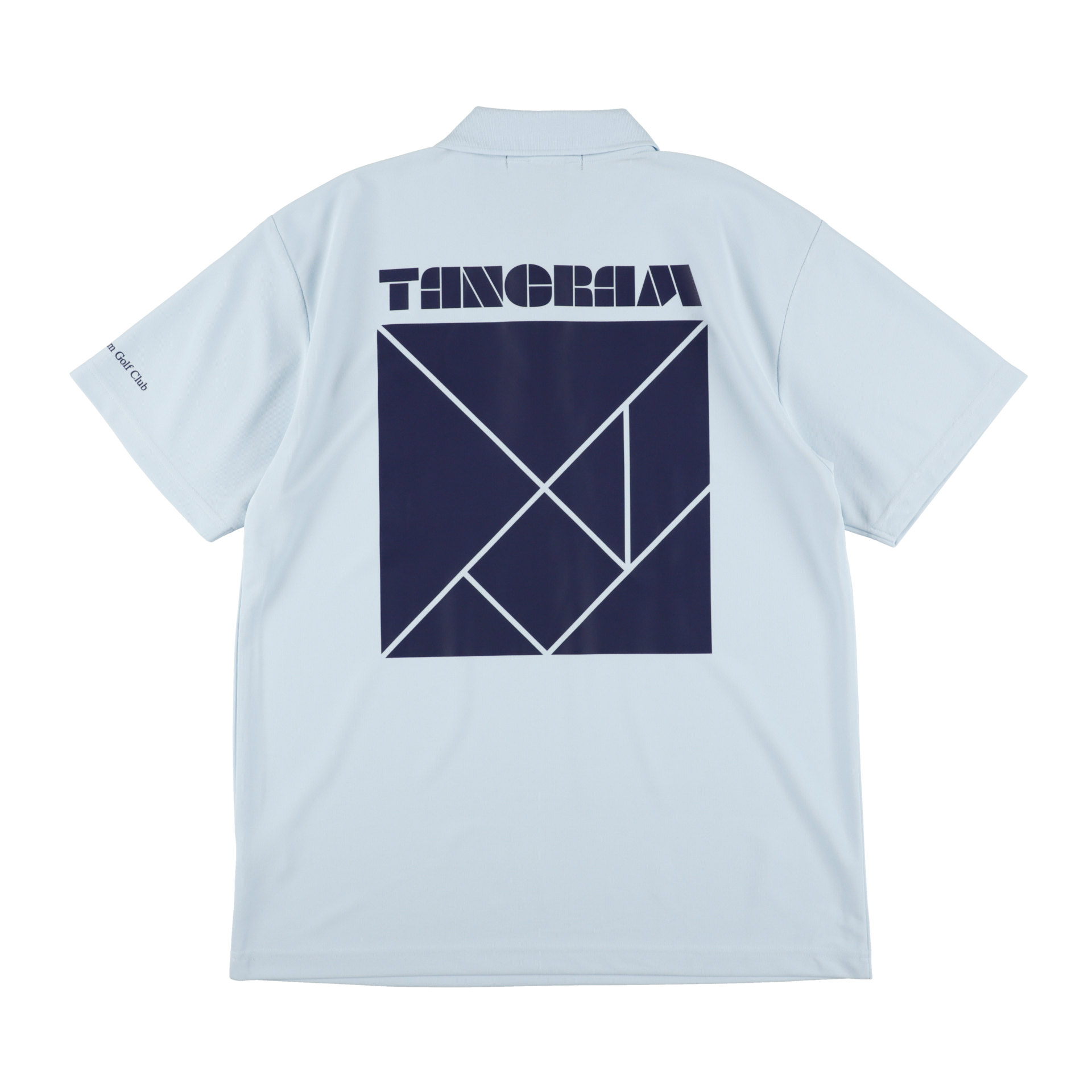 BASIC PUZZLE LOGO POLO SHIRTS LIGHT BLUE TGS-MPL97 – TANGRAM