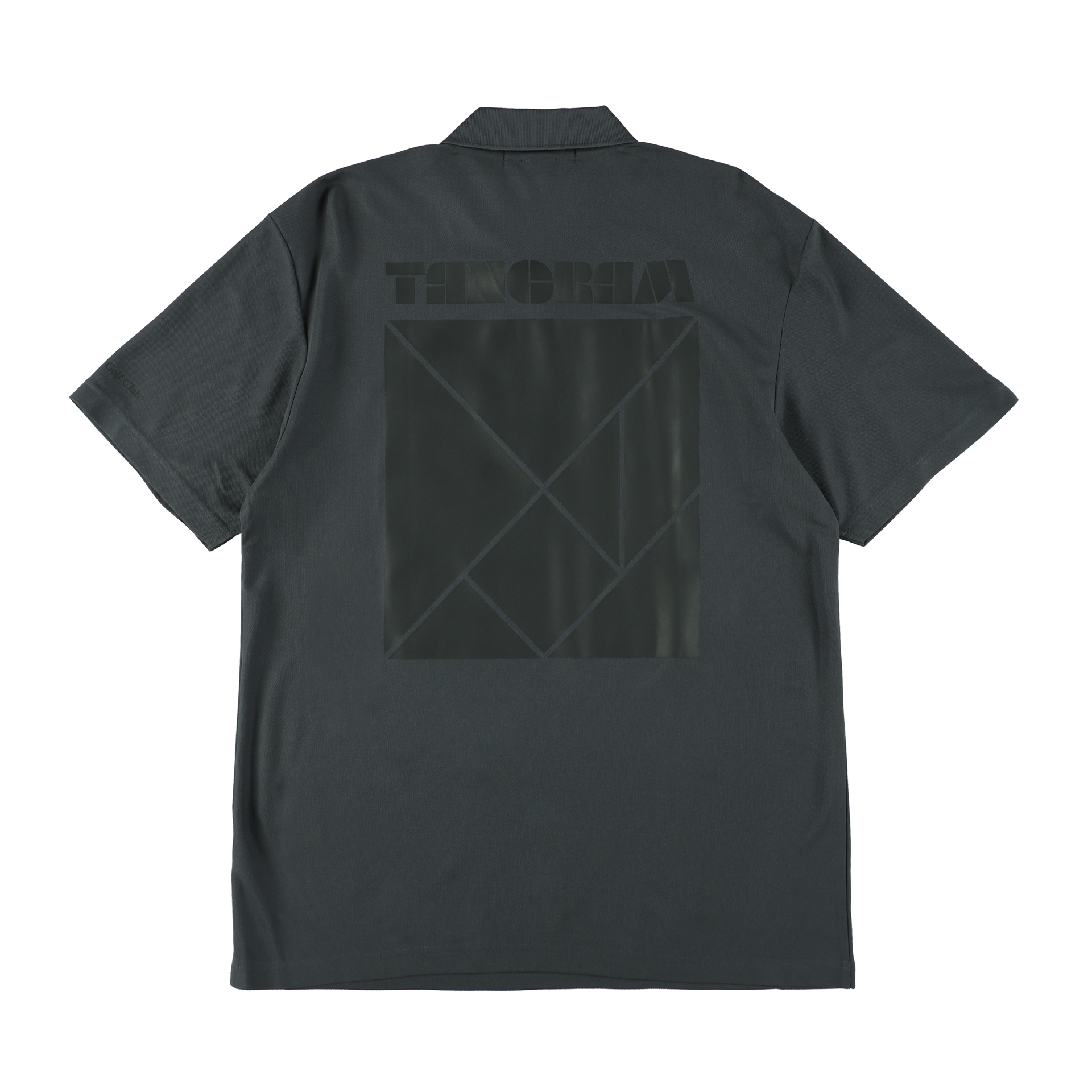 BASIC PUZZLE LOGO POLO SHIRTS CARBON GRAY TGS-MPL97 – TANGRAM