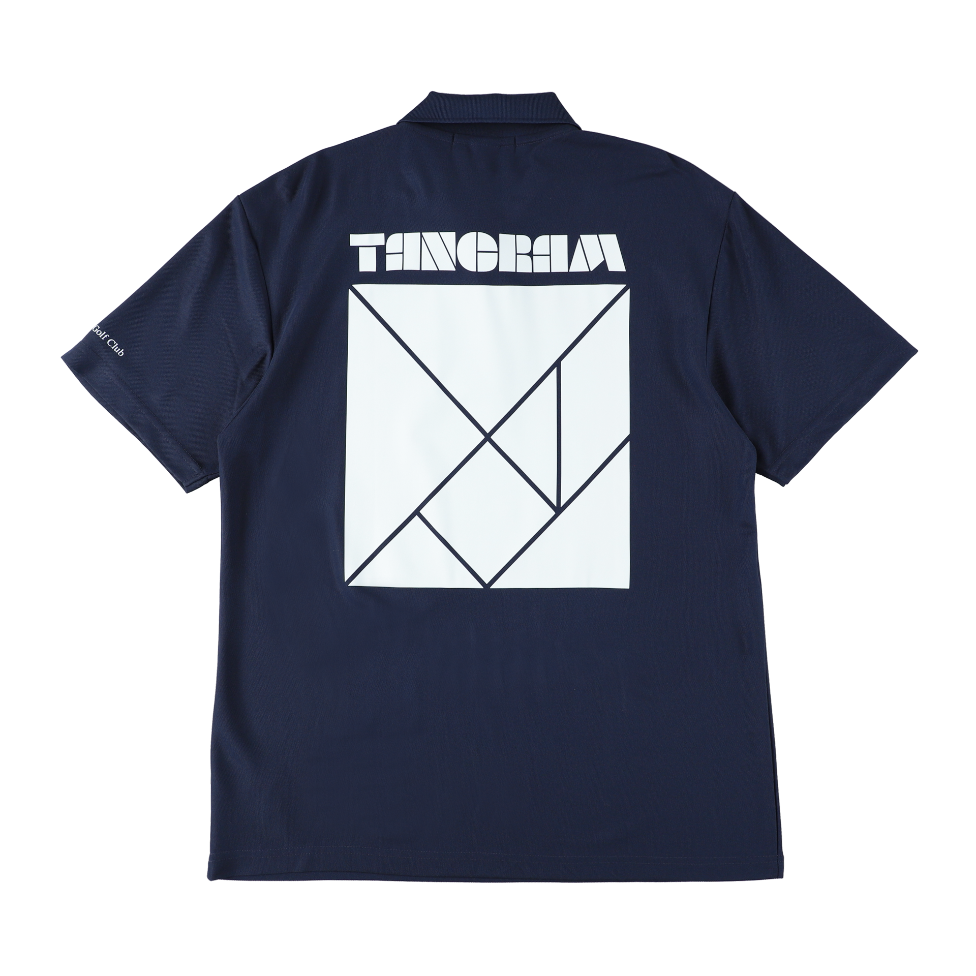 BASIC PUZZLE LOGO POLO SHIRTS INDIGO TGS-MPL97 – TANGRAM