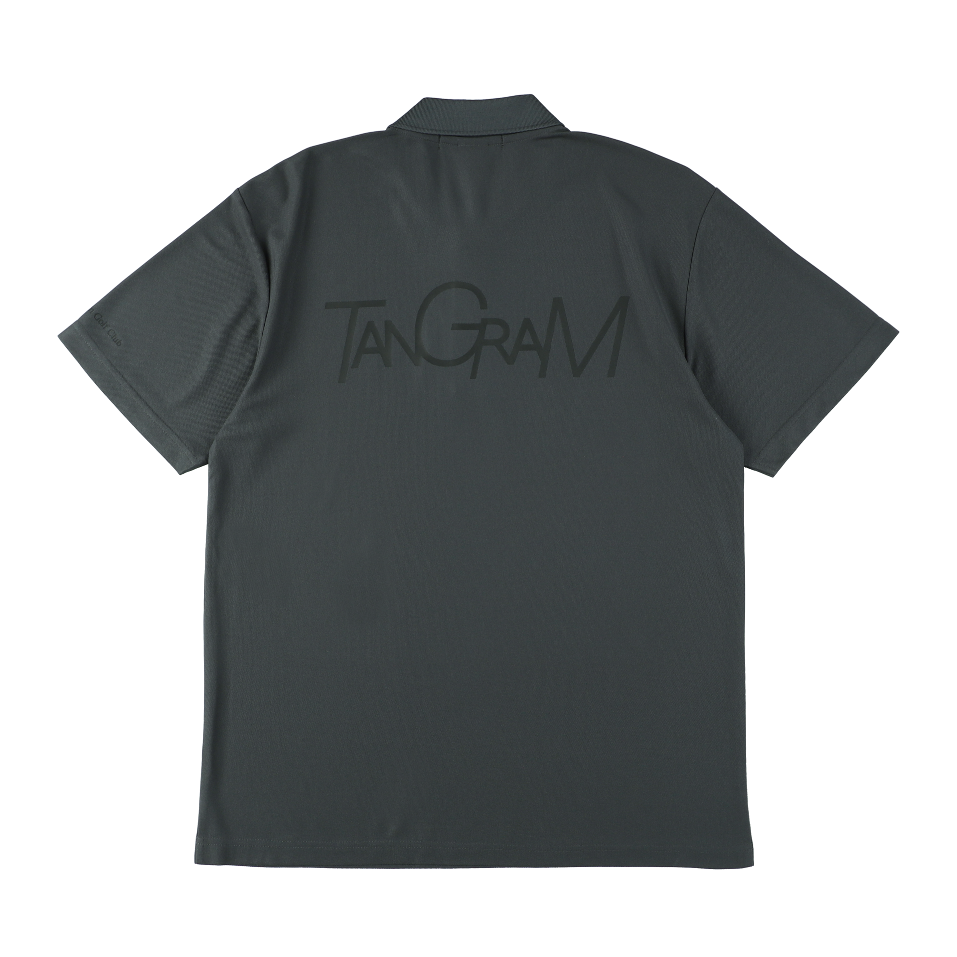 BASIC TGM LOGO POLO SHIRTS CARBON GRAY TGS-MPL98 – TANGRAM