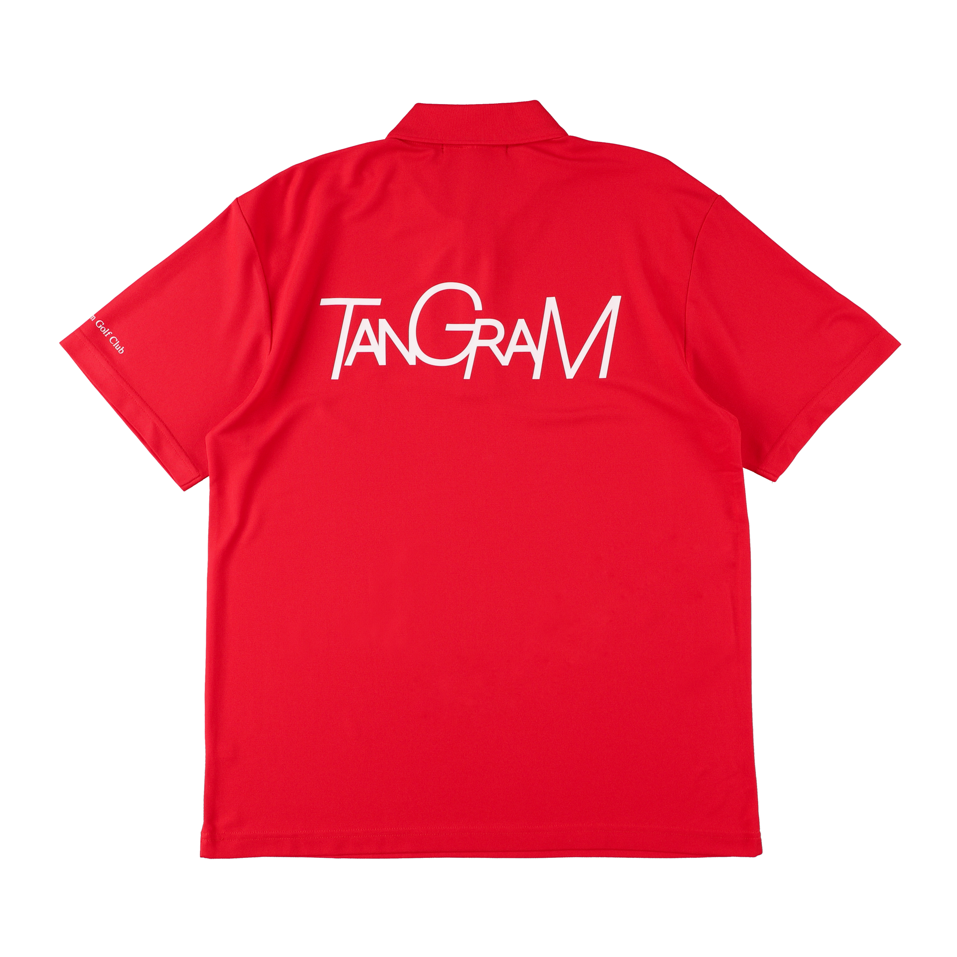 tangram 　LOGO LONG SLEEVE POLO SHIRTS BASIC TGM LOGO POLO SHIRTS RED TGS-MPL98 – TANGRAM