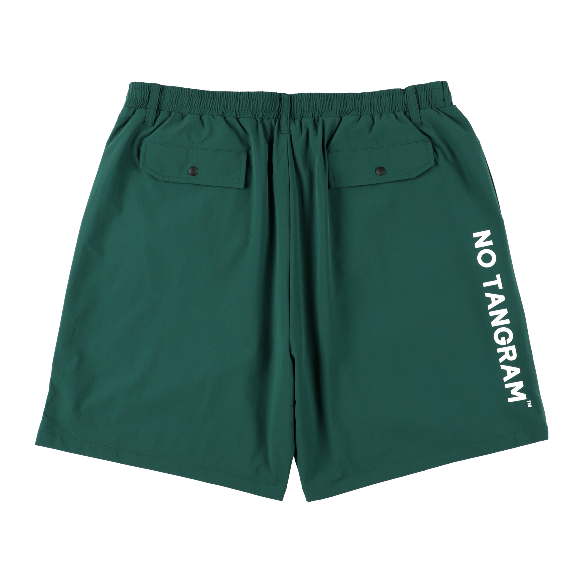NO COFFEE×TANGRAM NYLON SHORT PANTS GREEN TGS-MPNC01