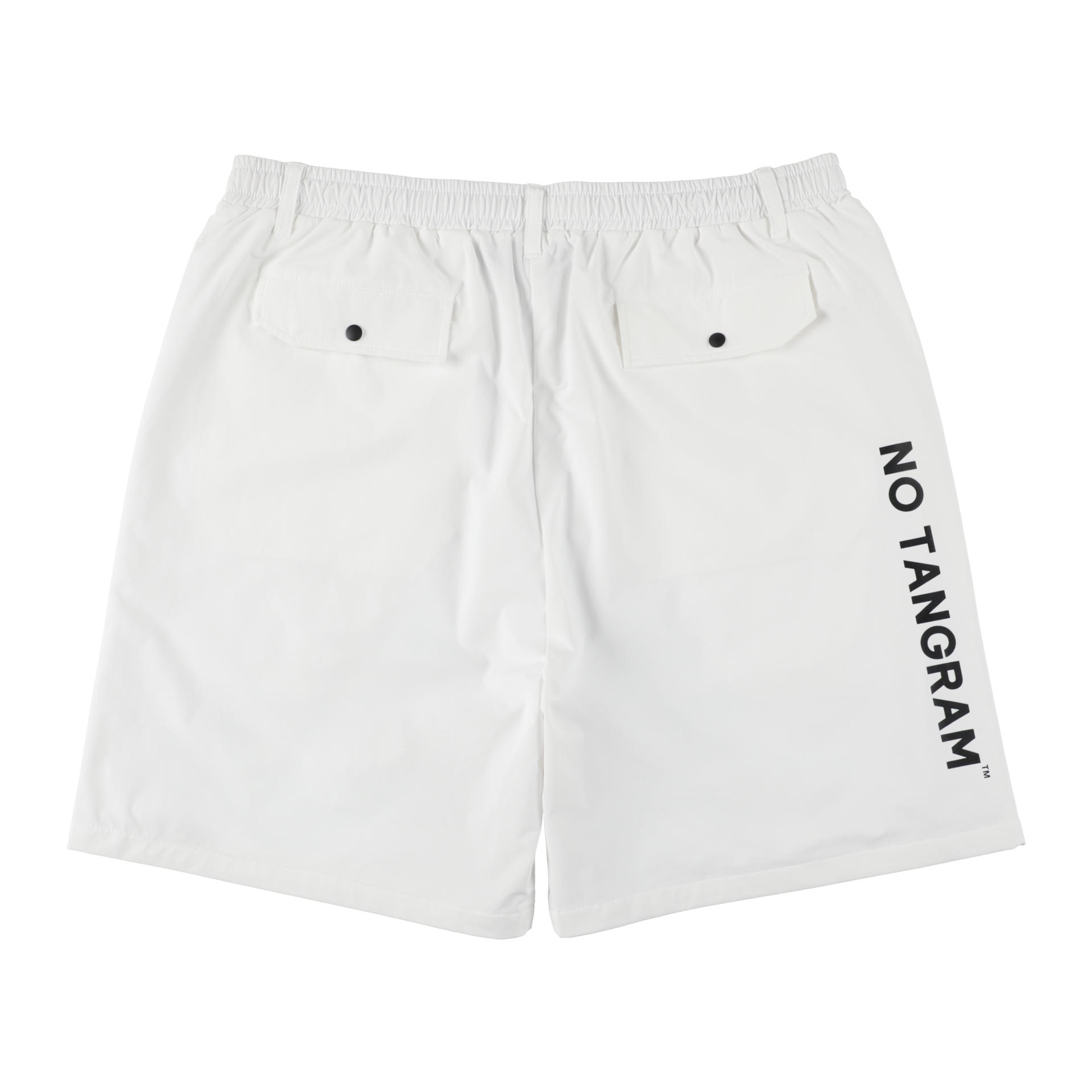 NO COFFEE×TANGRAM NYLON SHORT PANTS WHITE TGS-MPNC01