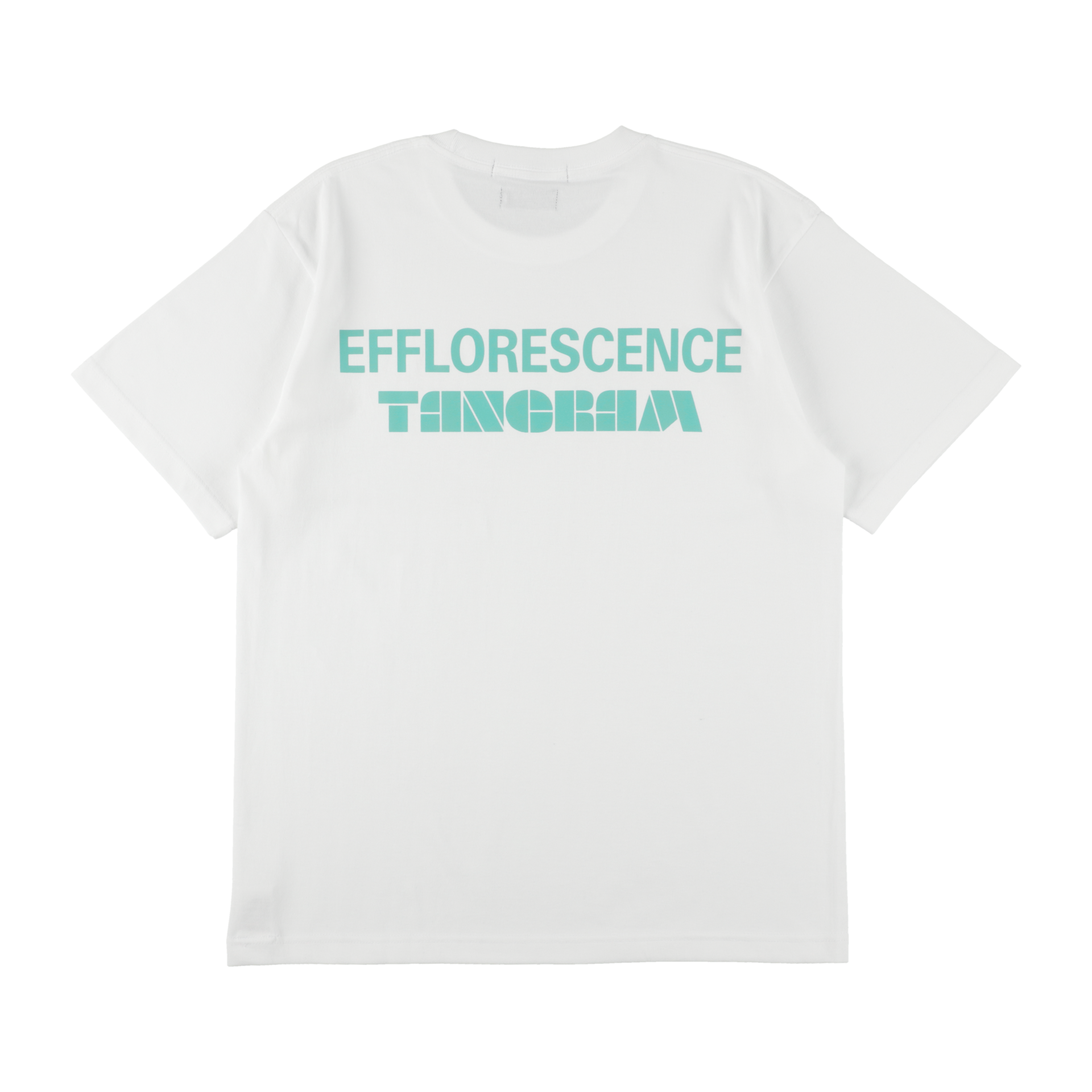 EFFLORESCENCE × TANGRAM 6.2oz. DAILY TEE WHITE TGS-MT185