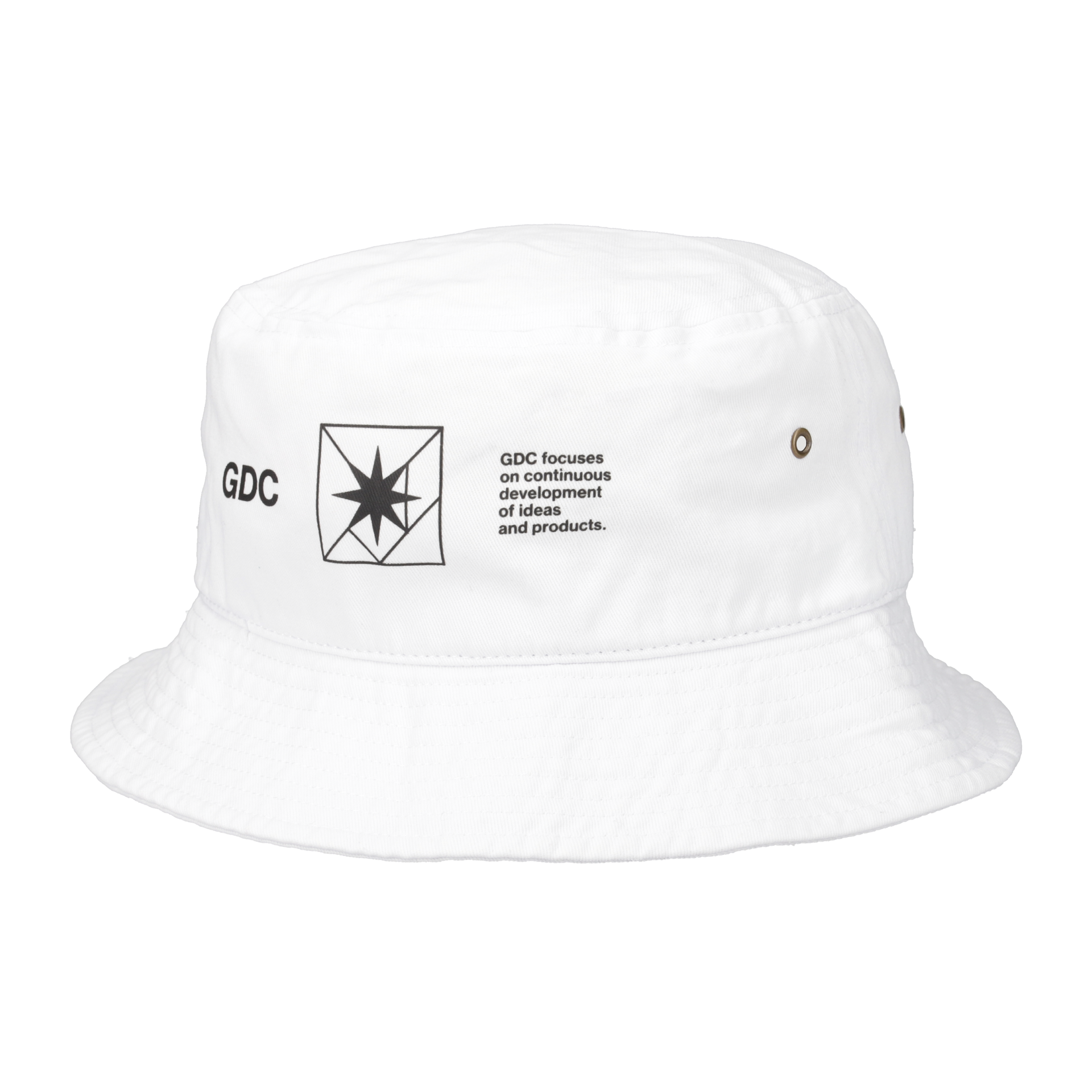 GDC×TANGRAM 5TH ANNIV. TURF STAR BUCKET HAT WHITE TGS-UHAT49