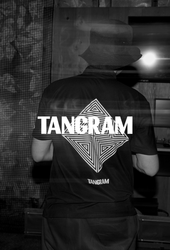 TANGRAM / タングラム ロゴ チノパン ベージュ TANG LOGO
