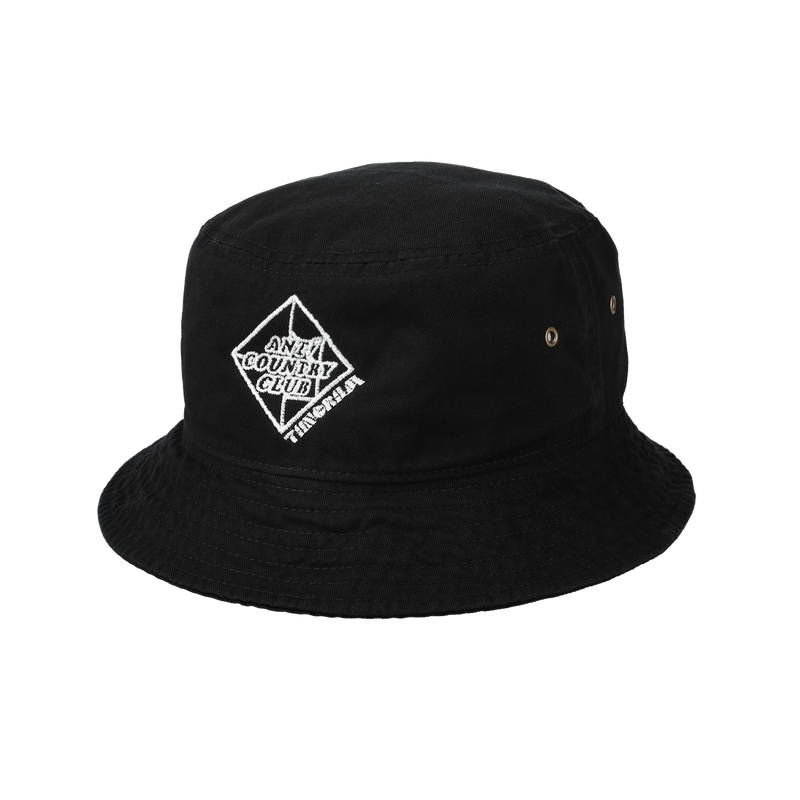 ANTi COUNTRY CLUB × TANGRAM BUCKET HAT BLACK ACC_TG-HG01