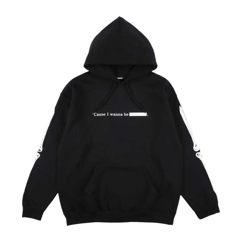 ANTi COUNTRY CLUB × TANGRAM SWEAT HOODIE BLACK ACC_TG-SW02