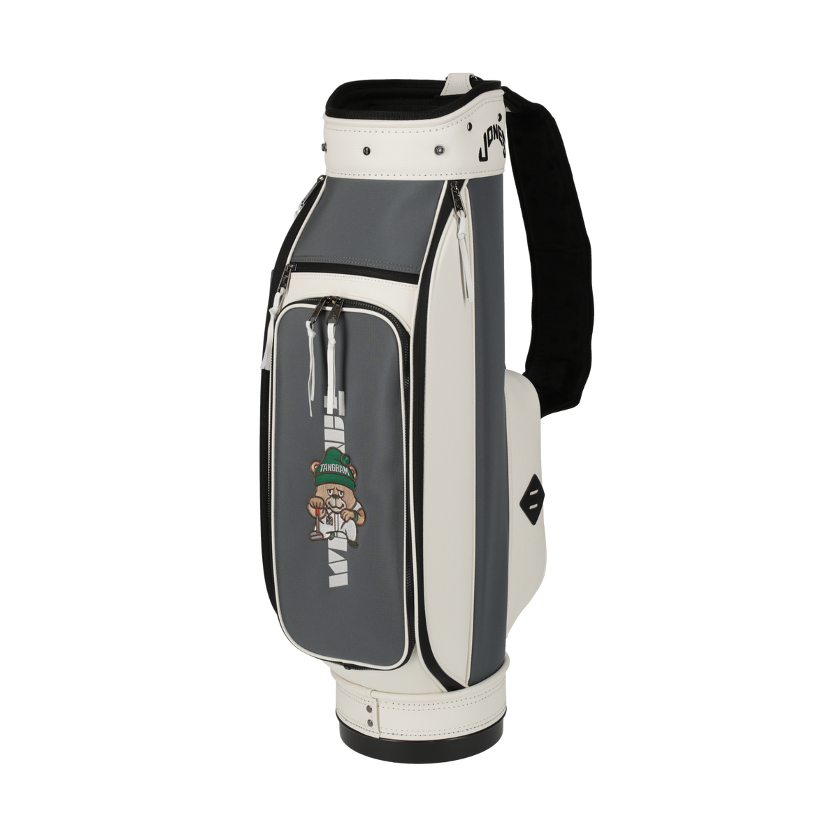 美品 tangram タングラム ゴルフ モックネック ストレッチ 速乾 L tangram (タングラム) ゴルフウェア(トップス) レディース SIZE