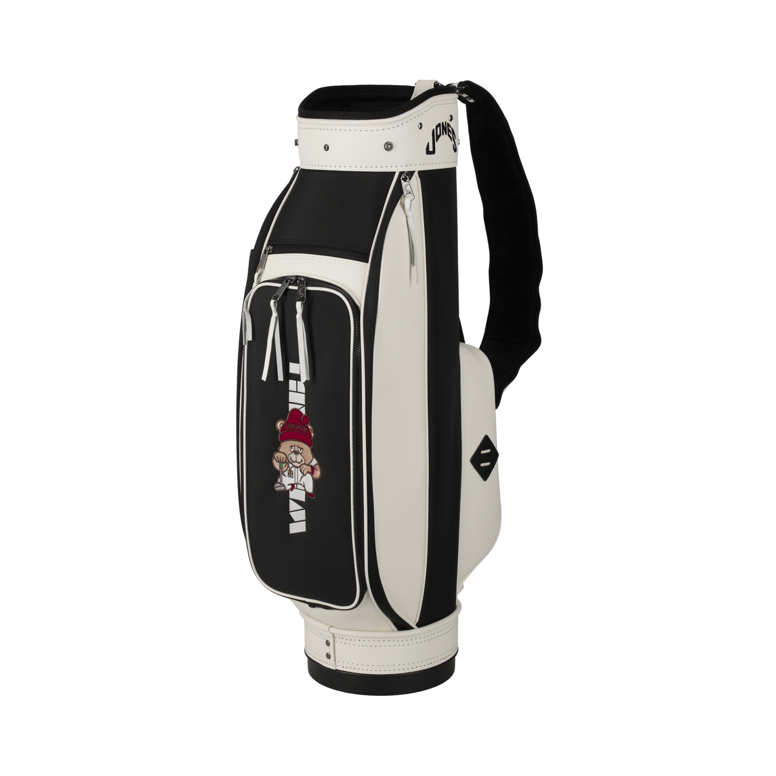 JONES × TANGRAM RIDER RIPSTOP CADDY BAG BLACK TGA-G91