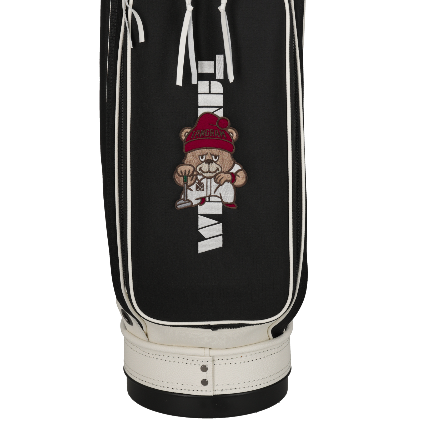 JONES × TANGRAM RIDER RIPSTOP CADDY BAG BLACK TGA-G91