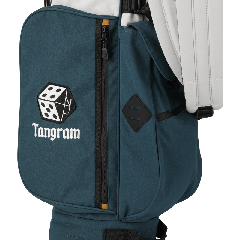 ゴルフバッグ・キャディバッグ clubhaus jones Rover Manhattan Portage CLUBHAUS × JONES × TANGRAM ROVER CADDY BAG CEMENT/BONDI BLUE
