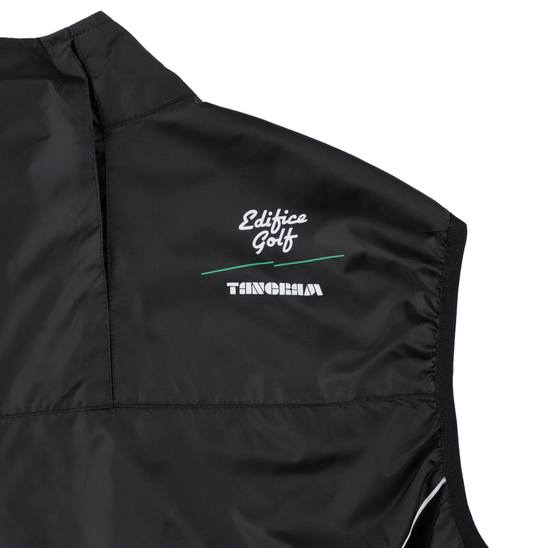 EDIFICE GOLF × TANGRAM × FZN・空調風神服® FAN VEST BLACK TGS-MV07