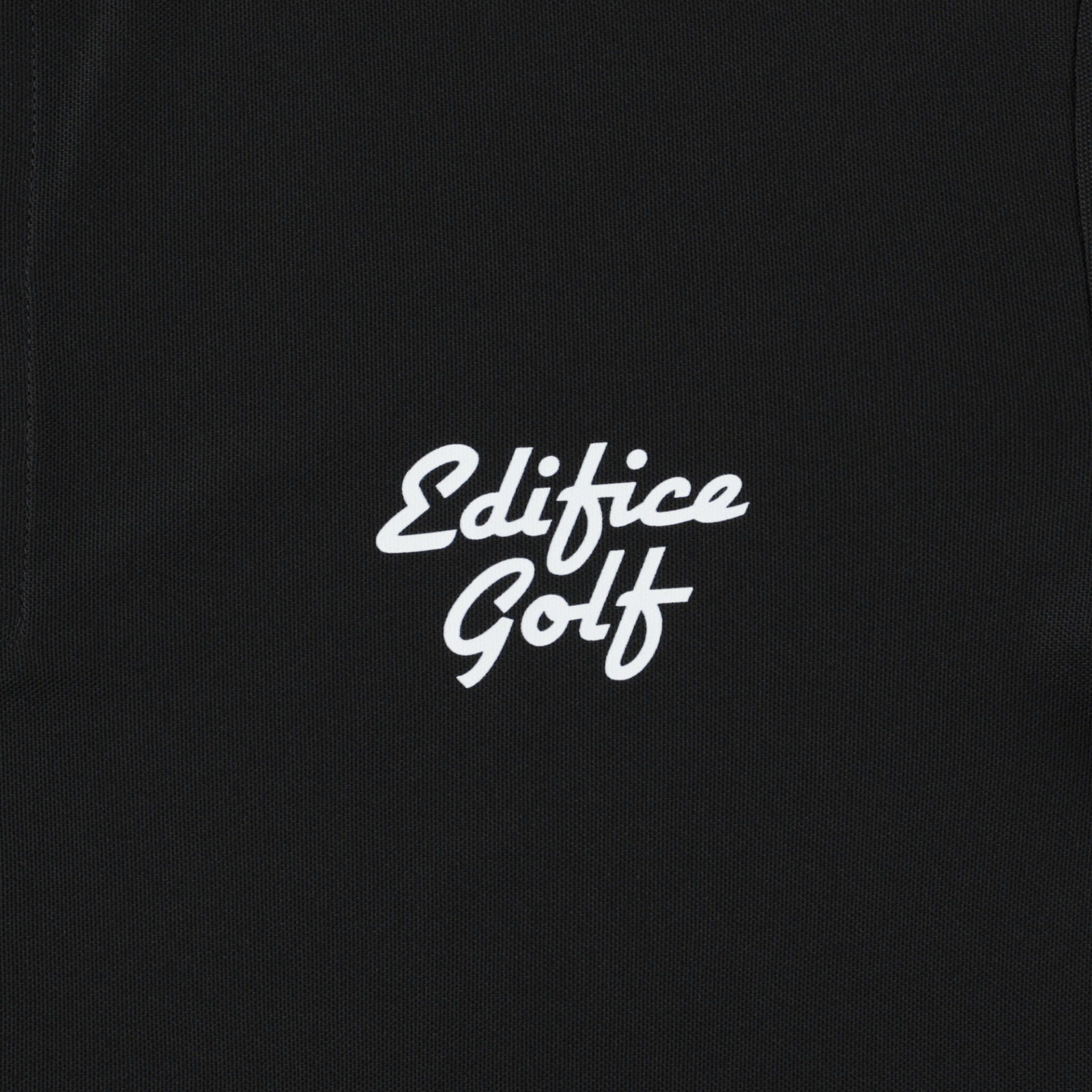 EDIFICE GOLF × TANGRAM 5TH ANNIV. POLO SHIRTS BLACK TGS-MPL129