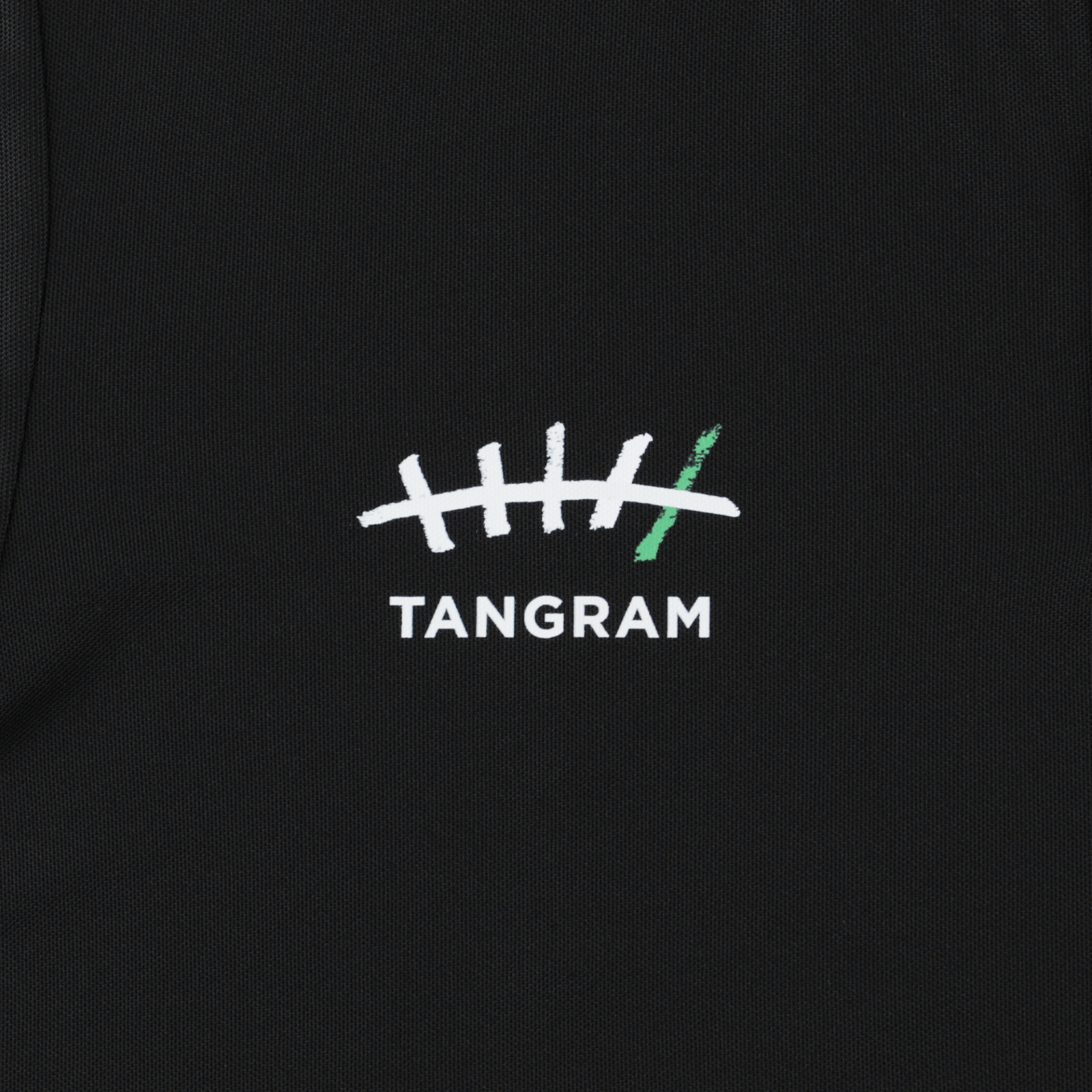 EDIFICE GOLF × TANGRAM 5TH ANNIV. POLO SHIRTS BLACK TGS-MPL129