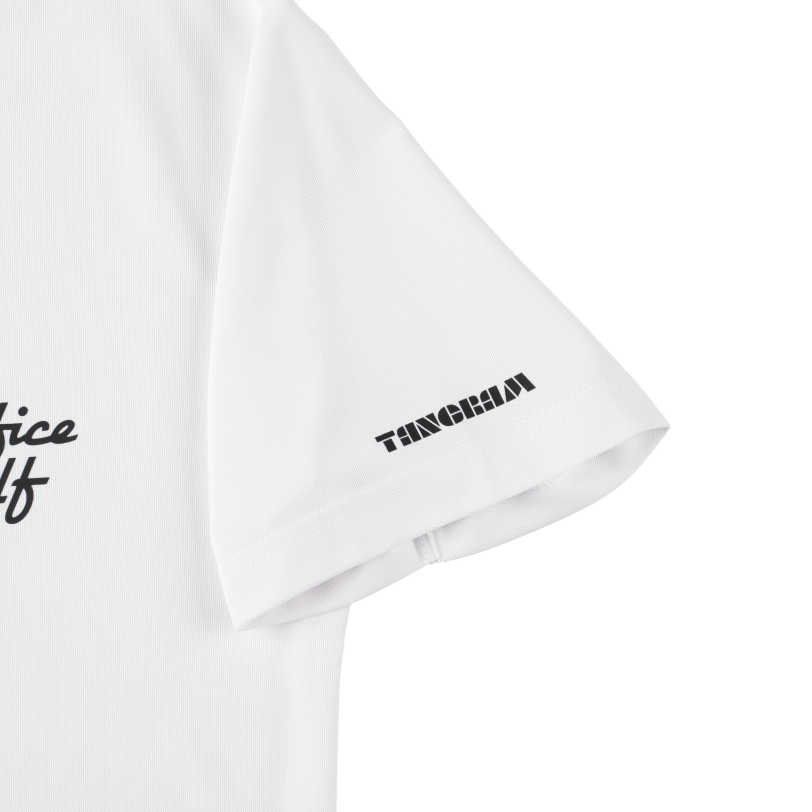 EDIFICE GOLF × TANGRAM 5TH ANNIV. POLO SHIRTS WHITE TGS-MPL129