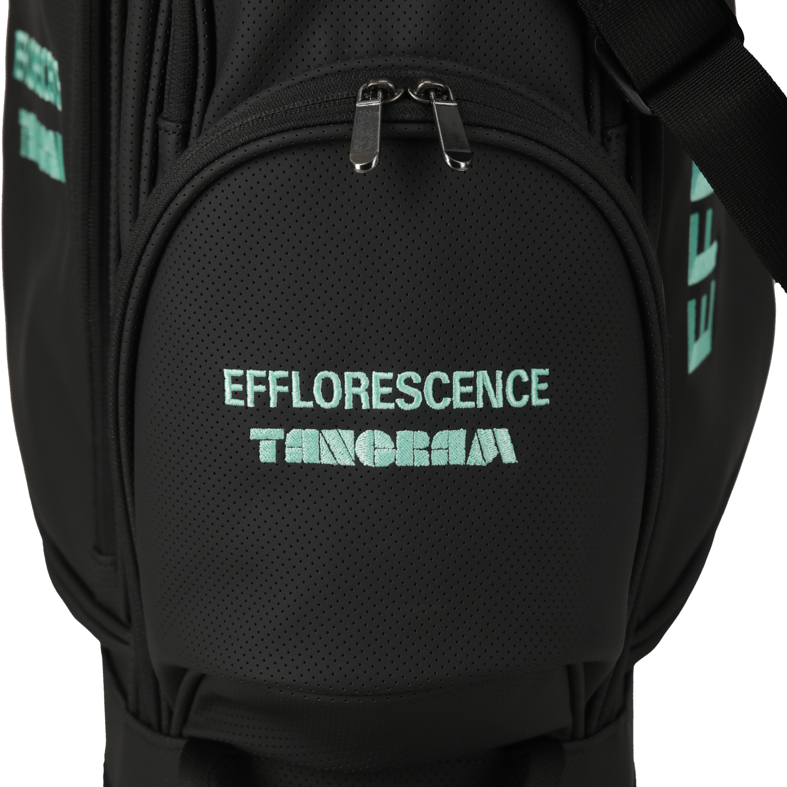 EFFLORESCENCE × TANGRAM CADDY BAG BLACK TGS-G96