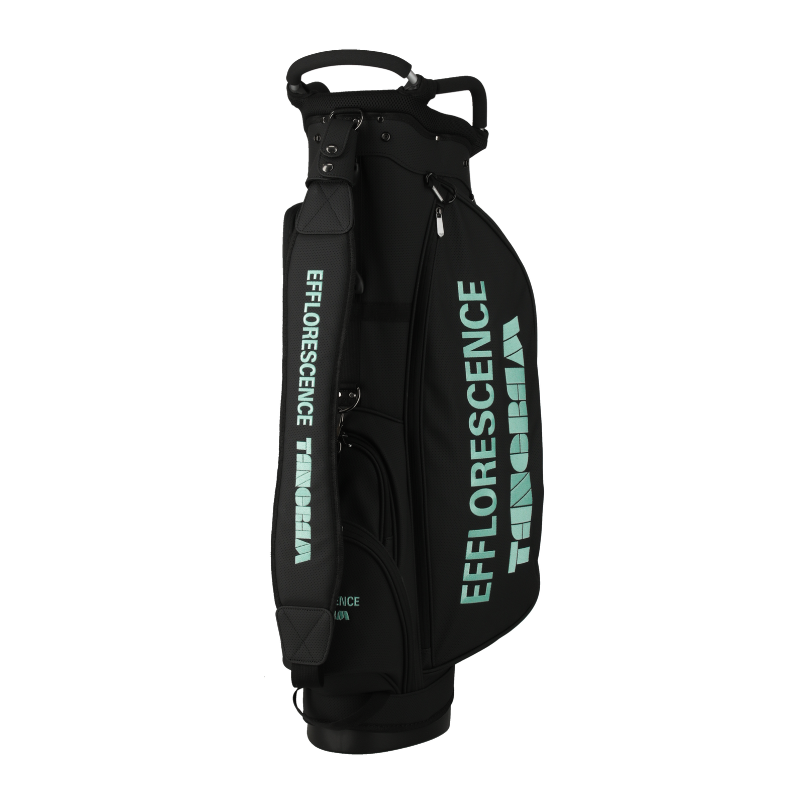 EFFLORESCENCE × TANGRAM CADDY BAG BLACK TGS-G96