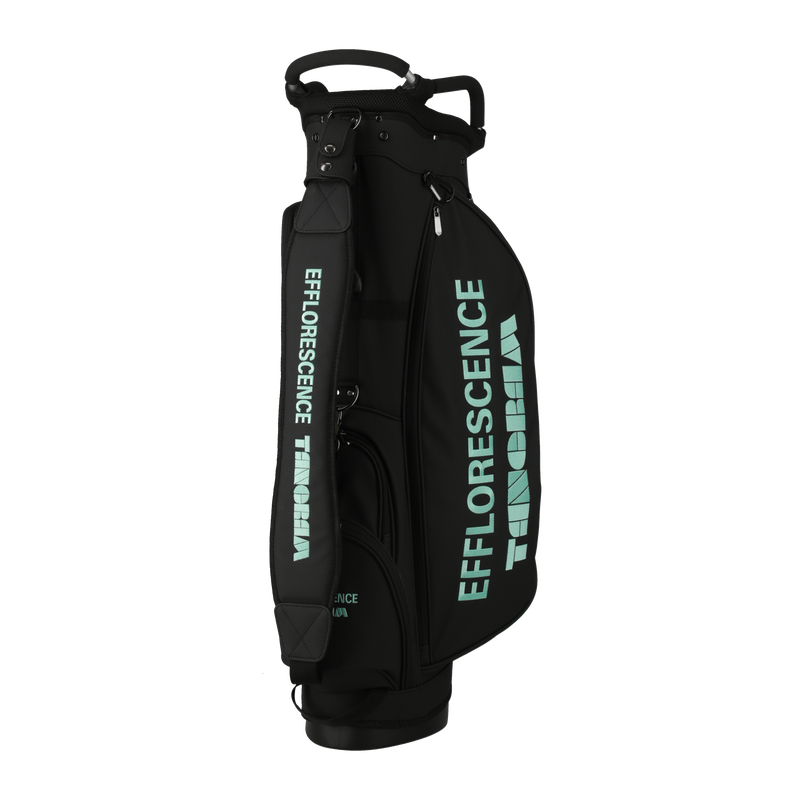 EFFLORESCENCE × TANGRAM CADDY BAG BLACK TGS-G96