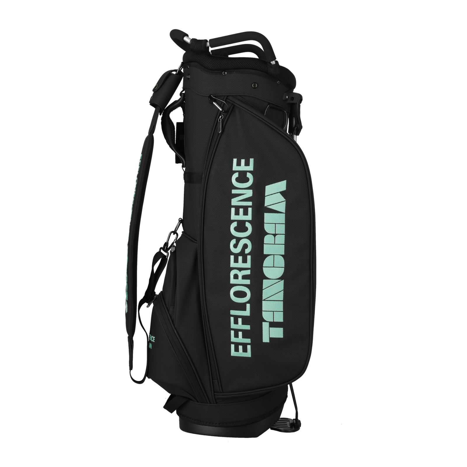 EFFLORESCENCE × TANGRAM CADDY BAG BLACK TGS-G96