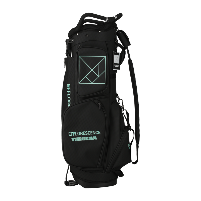 EFFLORESCENCE × TANGRAM CADDY BAG BLACK TGS-G96