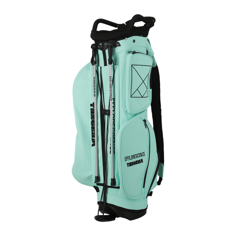tangram ×シェイマスゴルフ EFFLORESCENCE × TANGRAM CADDY BAG MINT GREEN TGS-G96