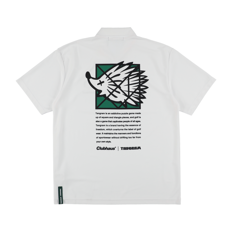 超格安価格 TANGRAM × CLUBHAUS Wedgehog Shirts Polo ポロシャツ
