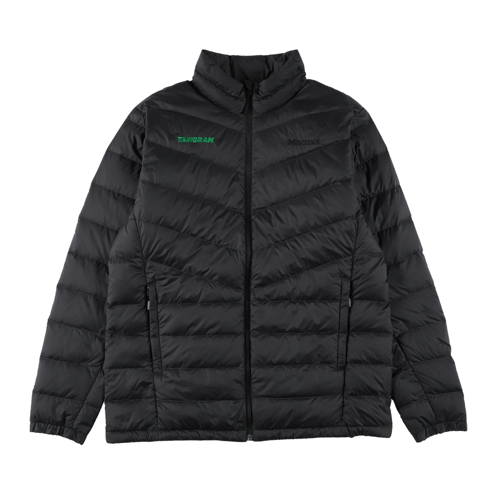 MARMOT × TANGRAM DOWN JACKET BLACK TGA-MB40 MARMOT × TANGRAM DOWN JACKET BLACK TGA-MB40