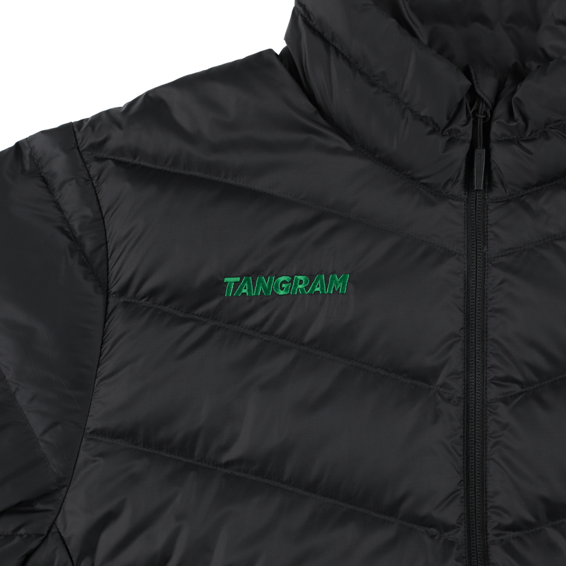 MARMOT × TANGRAM DOWN JACKET BLACK TGA-MB40