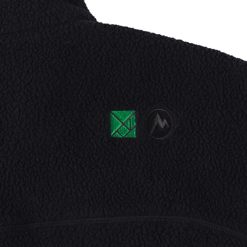 MARMOT × TANGRAM POLARTEC JACKET BLACK TGA-MB41