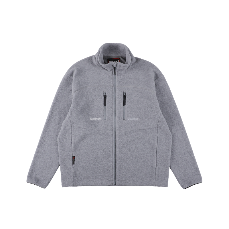 MARMOT × TANGRAM POLARTEC JACKET GRAY TGA-MB41