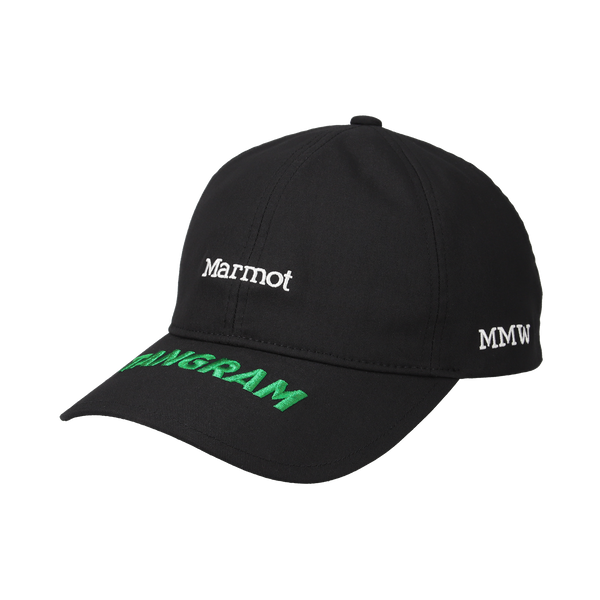 MARMOT × TANGRAM LOGO CAP BLACK TGA-UCAP40