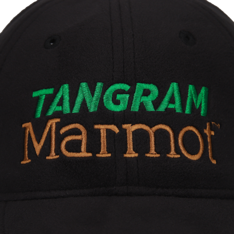 MARMOT × TANGRAM POLARTEC CAP BLACK TGA-UCAP41