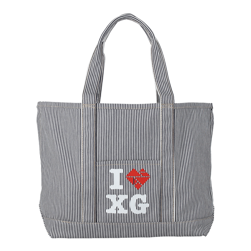 X-GIRL × TANGRAM TORT BAG HICKORY STRIPE TG-BAG15