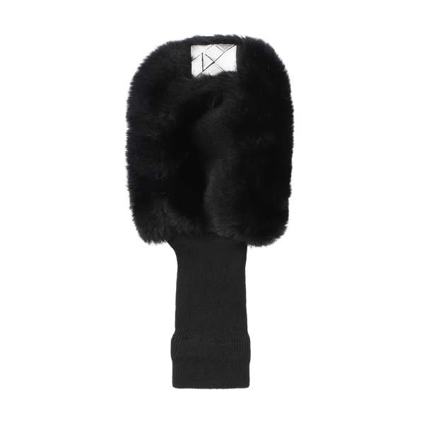 FUR HEAD COVER FAIRWAY  BLACK TGA-G43